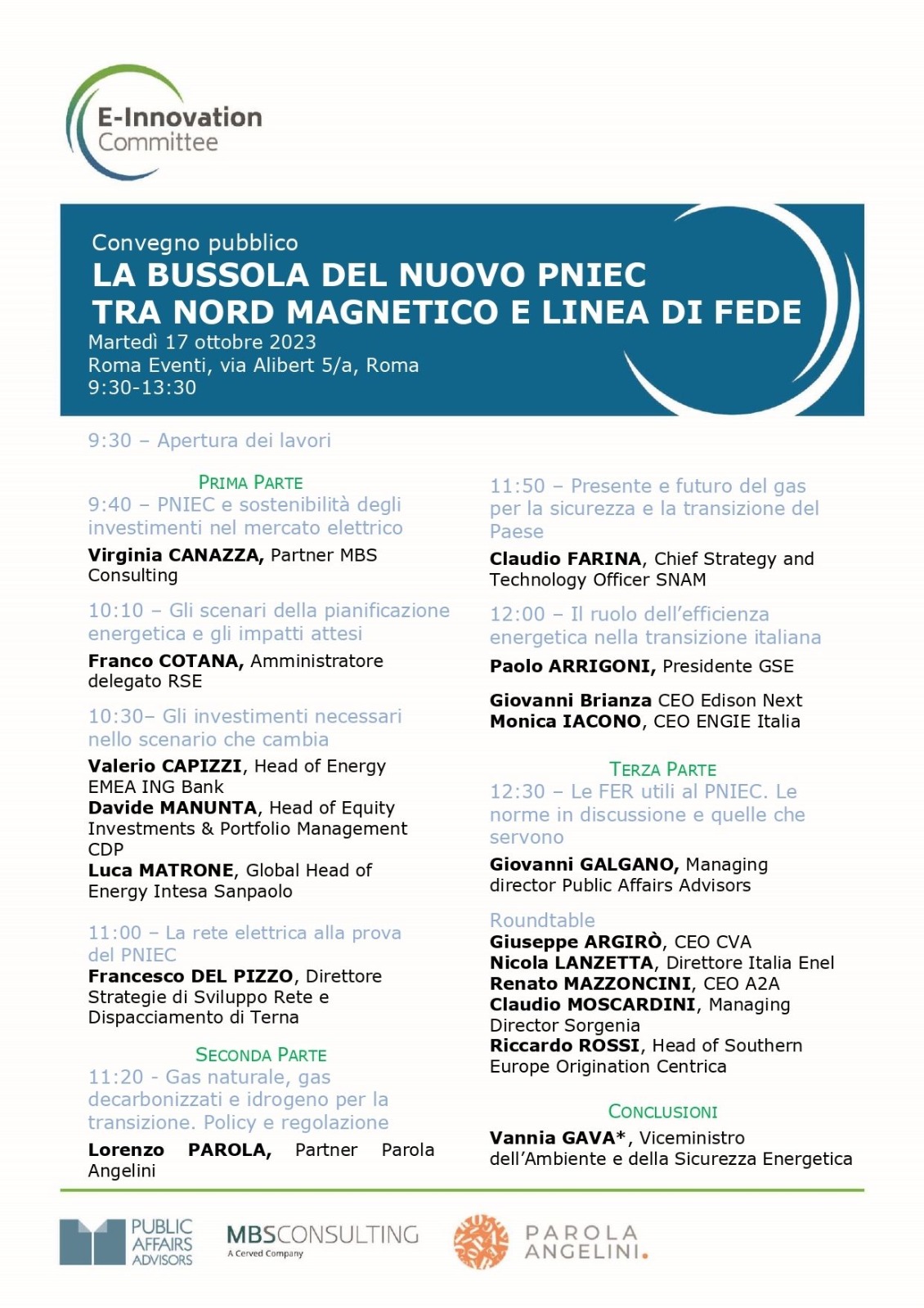 La bussola del nuovo PNIEC. Tra nord magnetico e linea di fede